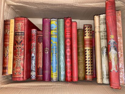 Lot d’environ 150 livres d’aventures, romans,...