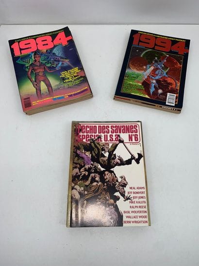 Lot de BD françaises, comprenant : 
-	Fantastik,...