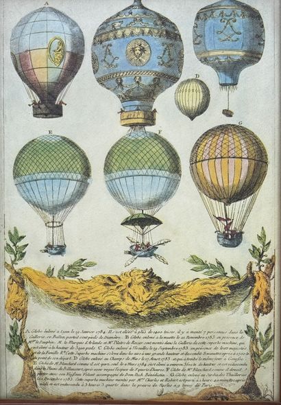 Three prints on the theme of hot-air balloons
24...