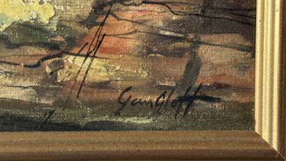 GANGLOFF
Venise, le grand canal
Huile sur...
