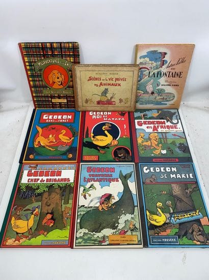 GEDEON and others:
A set of 9 picture books...