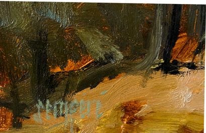 Flavien SEMPERE (1936-) 
Impasse Mozart
Huile...