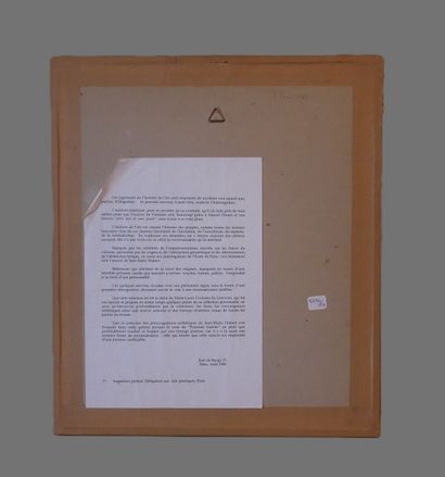 Jean-Marie HUBERT
Sans titre
Aquarelle signée...