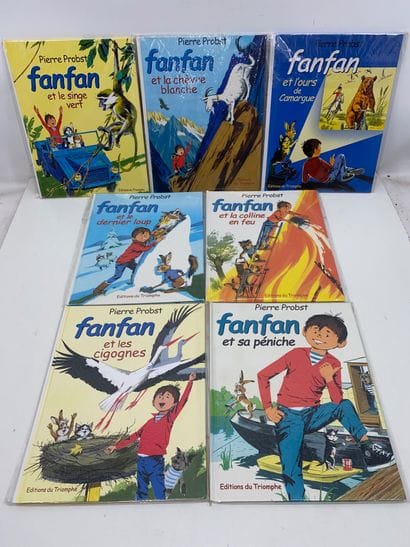 CAROLINE 
Lot comprenant :
-	24 albums de...
