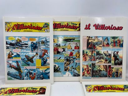 IL VITTORIOSO 
Set of 7 *Il Vittorioso* comic...