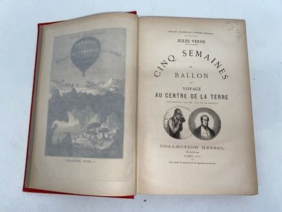 Jules, VERNE 
Cinq semaines en Ballon/ Voyage...
