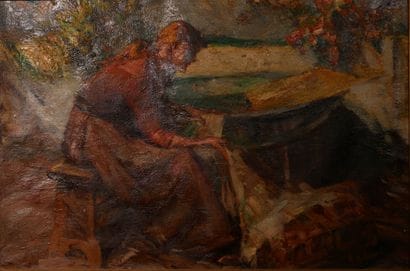 Richard DURANDO TOGO (1910- ?)
Lavandière
Huile...