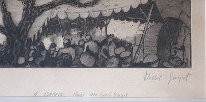 Michel GUYOT (20th century)
The Tents
Etching...