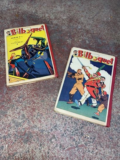 Lot comprenant :
-	Tarzan (année 1941, numéro...