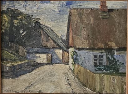 Arthur NIELSEN (1883-1946)
L'entrée du village
Huile...