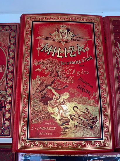 Lot de 8 livres de Prix, cartonnages d’éditeurs...