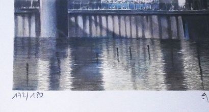 Alfério MAUGERI (1933-)
The Ark of La Défense
Lithograph,...