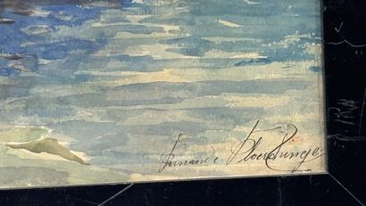 Fernande PLOERCHINGE
Paysage du Sud
Aquarelle...