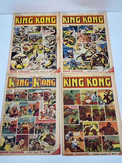 KING KONG, THE IRON CORSAR, … 
Lot includes:
-...