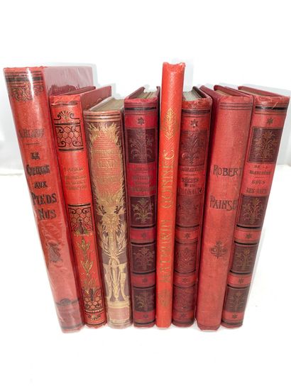 Lot de 14 livres de Prix, cartonnages d’éditeurs...