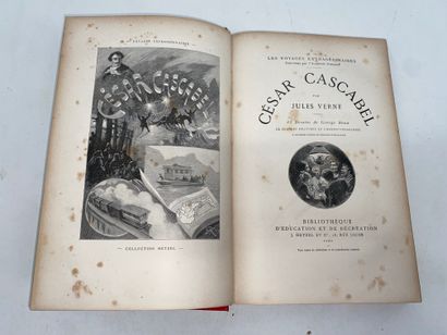Jules VERNE 
César Cascabel
Large illustrated...