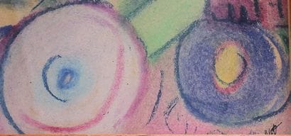 Ecole contemporaine
Deux chats pédalant
Crayons...