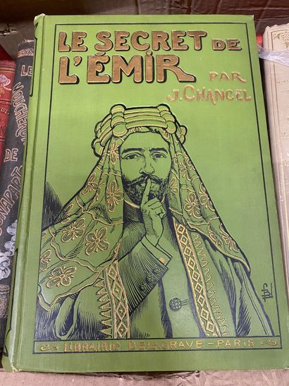 Lot d’environ 50 volumes, comprenant :
-	12...