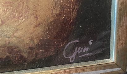 GURI (1951-) 
La Femme lassive, 1990
Huile...