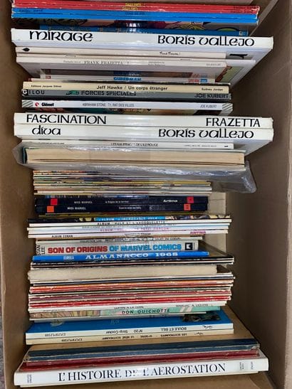 BANDES-DESSINEES 
Important lot comprenant...