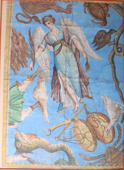 A section from a celestial atlas enhanced...