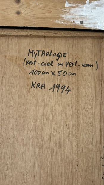N'guessan KRA (1954-)
Mythologie (vert ciel...