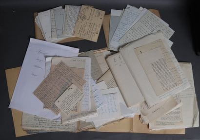Various correspondence with Achille LOUETTE,...