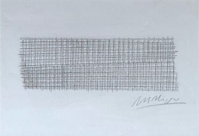 Mario NIGRO (1917-1992) 
Sans titre (1967)
Crayons...