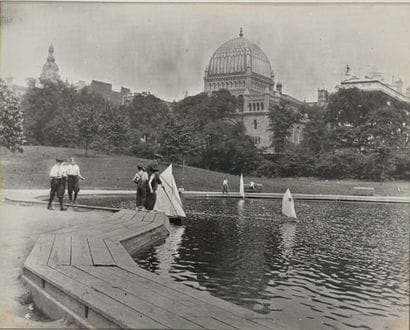 Ecole contemporaine
Central Park, 1909
Photographie...
