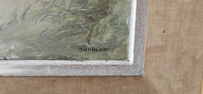 Léon TOUBLANC (1900-1990)
Les barques sur...