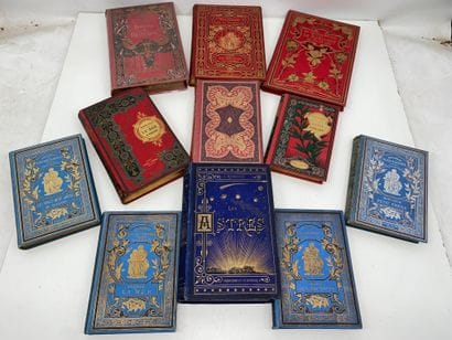 Lot de 11 livres de Prix, cartonnages d’éditeurs...