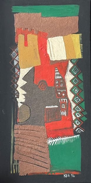 N'guessan KRA (1954-)
Mythologie (vert ciel...