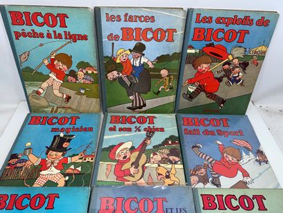 Lot comprenant :
-	Fables de La Fontaine,...