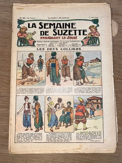 Lot comprenant : 
-	Tarzan Extra, numéro...