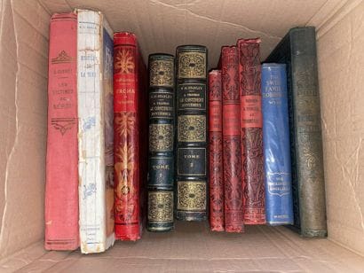 Lot de livres de prix et cartonnages d’éditeurs...