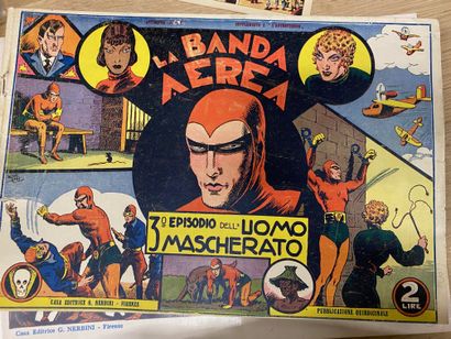 Large collection of vintage Italian comic...