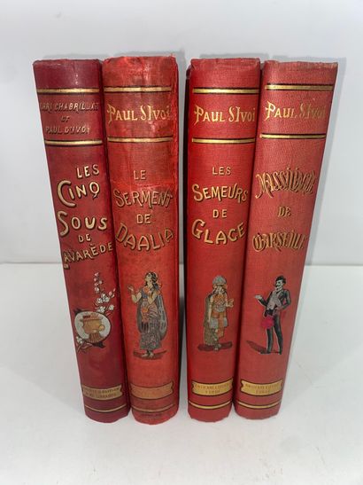 Paul d’IVOI:
A set of 4 books, including:
-...