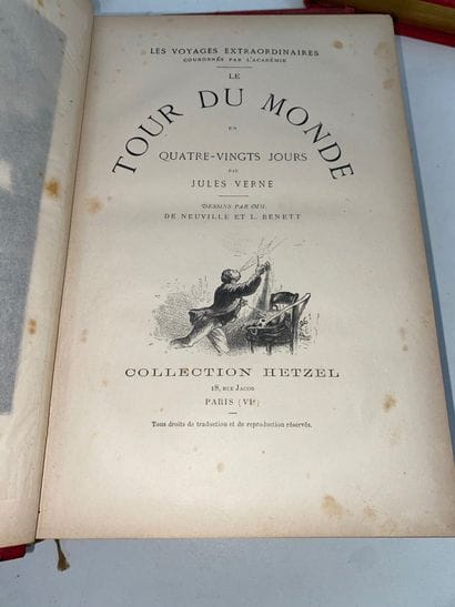 Jules VERNE, Paul d’IVOI :
-	J. VERNE, Le...