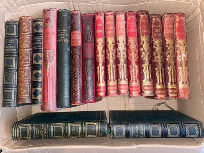 Lot de livres de prix et cartonnages d’éditeurs...