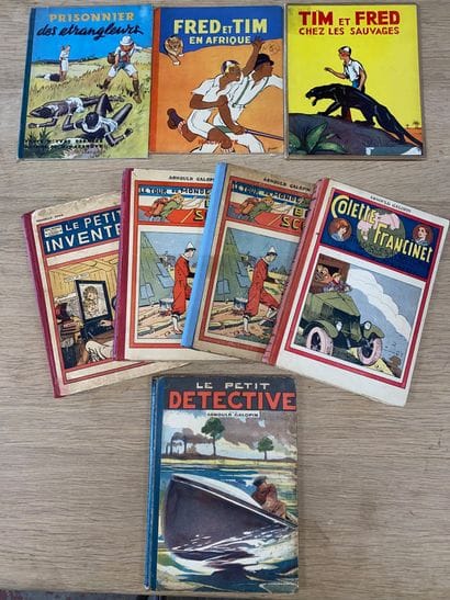 Important lot de BD et livres d’enfants,...