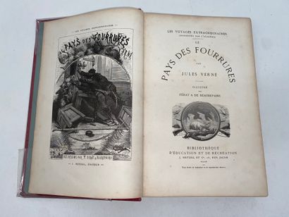 Jules VERNE 
The Land of Furs
Large 8vo,...