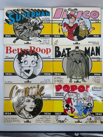 SUPERMAN, BATMAN, CONNIE, Betty BOOP, … 
A...