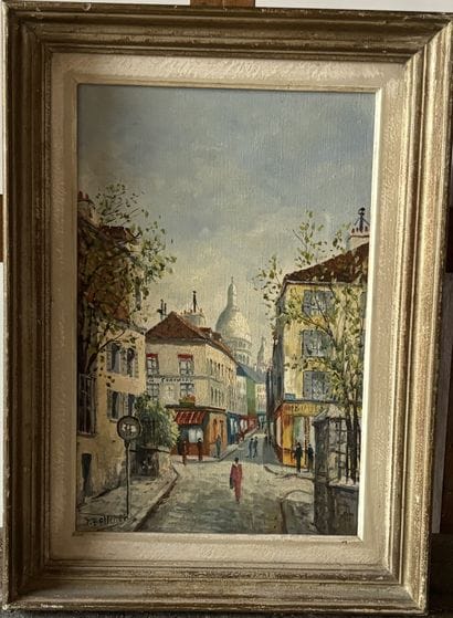 Ecole moderne
Montmartre
Huile sur toile...