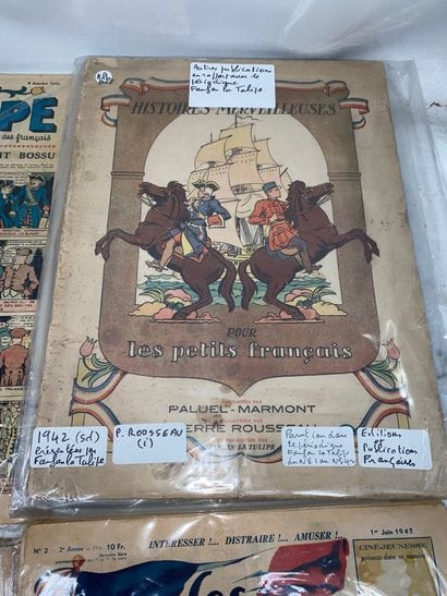 Lot comprenant : 
-	Fanfan la tulipe (1941...