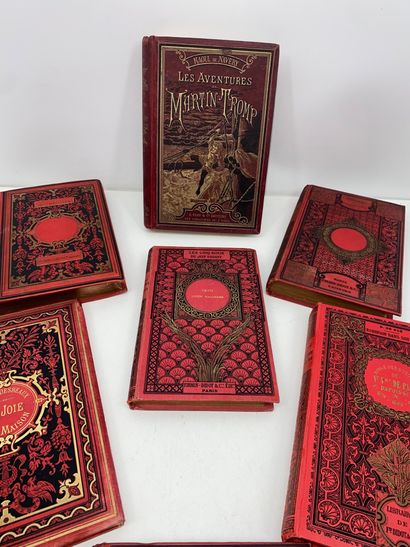 Set of 9 award-winning books, hardcover editions...