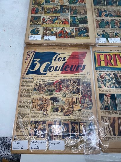 Lot comprenant : 
-	Fanfan la tulipe (1941...