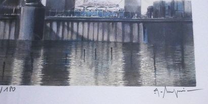 Alfério MAUGERI (1933-)
The Ark of La Défense
Lithograph,...