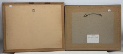 Two prints on the theme of billiards
22 x...