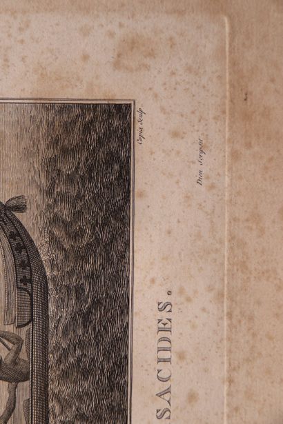 François PIRON - Jacques Louis COPIA, engraver
A...