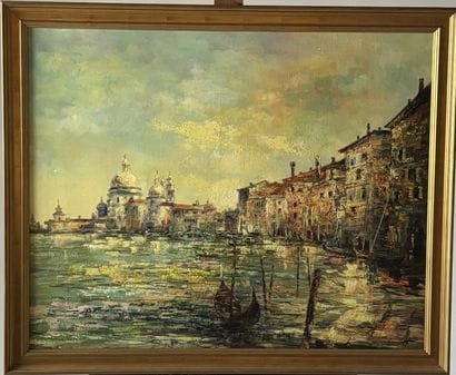 GANGLOFF
Venise, le grand canal
Huile sur...